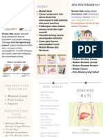 leaflet sirosis hepatis