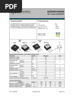 AOD444/AOI444: General Description Product Summary