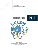 Lista Dobrih Knjiga 2017