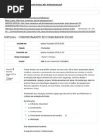 Provas Comportamento Do Consumidor AV1 e AV2