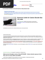 NOAA CNS Oxygen Exposure Limits Guide | PDF | Scuba Diving | Gases