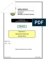 Mathematics P2 Afr Additional Exemplar Memo 2008