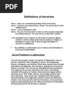 Terrorism in Afghanistan..by REHAN BADSHAH