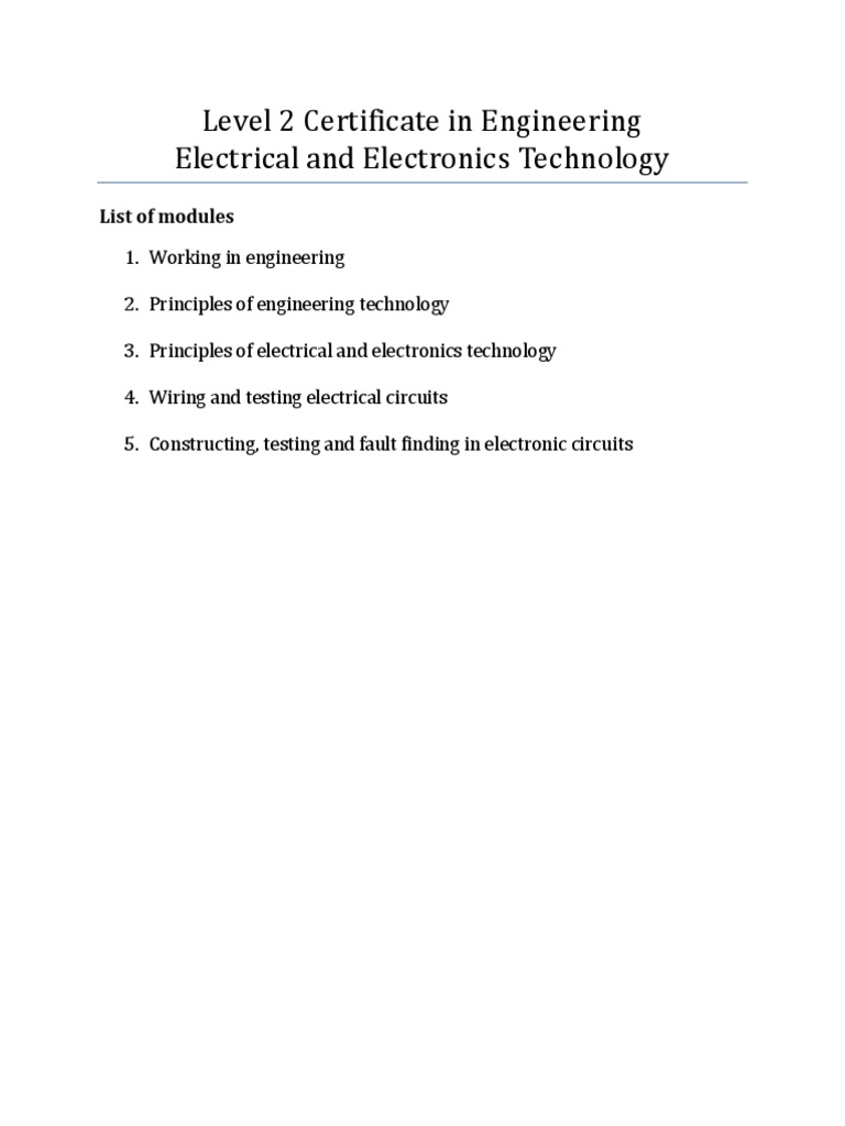 1.2.1 EnE Cert Course Topics | PDF