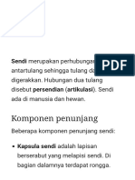 Sendi - Wikipedia Bahasa Indonesia, Ensiklopedia Bebas PDF