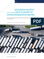 Advanced Analytics Can Drive The Next Wave of Growth For Travel and Logistics Companies
