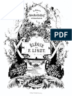 Liszt - Elegie - No.1 - Piano & Cello PDF