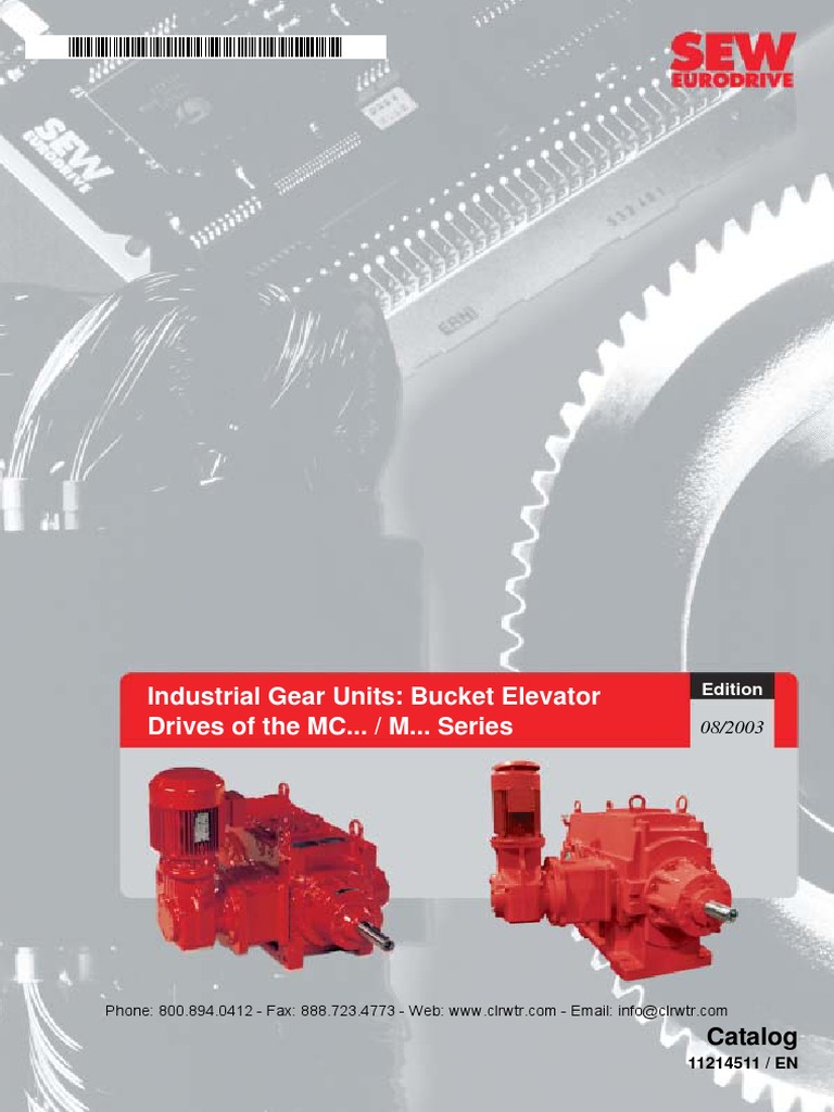 SEW MC Series Gear Units PDF Electric Motor Gear