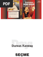 Seçme Yazılar - Dursun Karataş PDF