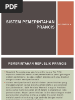 Sistem Pemerintahan Prancis