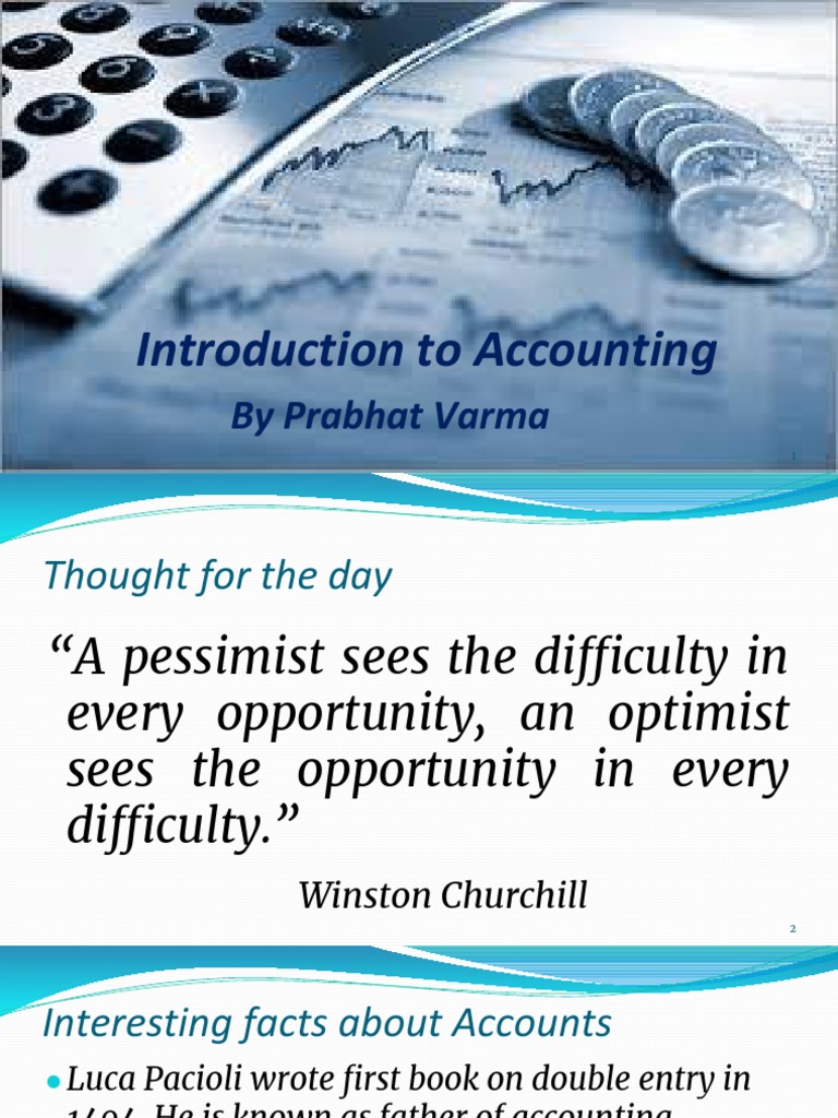 Introduction to Accounting Basics | PDF | Debits And Credits | Expense