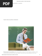 Quanto Ganha Um Professor