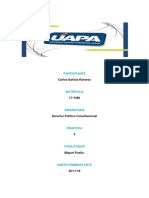 Derecho Constitucional: Diferencias entre tutela judicial efectiva y debido proceso