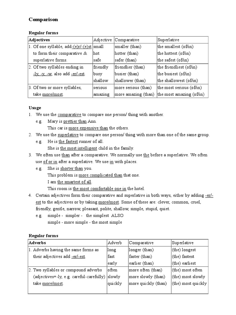 Comparison Linguistic Typology Linguistics