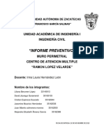 Informe Preventivo 2018