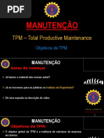 #7 Manutenção - Objetivos Da Tpm