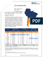 América Del Sur y La Argentina Una Comparación Económica-Social-Cultural Regional