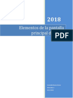 Elementos de La Pantalla Principal de Word: Esmeralda Macias Alvarez Informática 1 02/12/2018