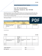 professional development plan for teachers  1 