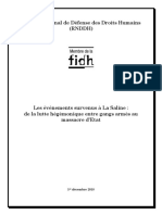 RNDDH Enquête: Massacre D'état À Lasaline - 59 Assassinées, 7 Violées Et 150 Maisons Saccagées ... AUCUN MOT DU PRÉSIDENT Jovenel Moise