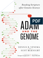 VENEMA, Dennis R. & McKNIGHT, Scot (2017) - Adán y El Genoma. Leyendo La Escritura Después de