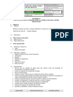 05 Balance de Masa y Energía para La Extraccion de Aceites Esenciales