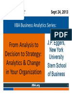 BASeries From Analysis To Decision To Strategy