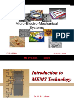 Introduction to MEMS Technology