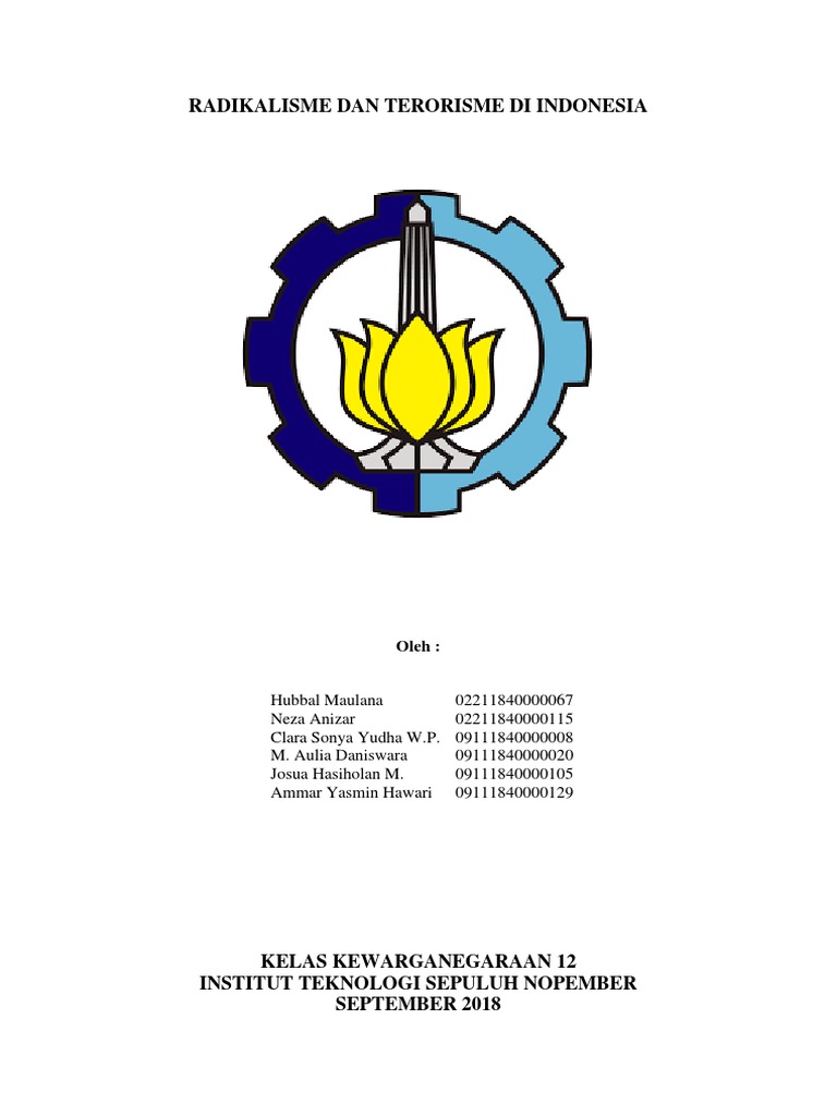 Makalah Radikalisme Dan Terorisme