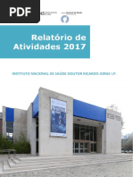 Relatório de Atividades 2017 - Instituto Nacional de Saúde Doutor Ricardo Jorge I.P.
