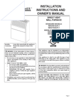 Housewarmer LP Gas Heater Manual