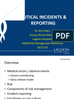Critical Incident Reporting