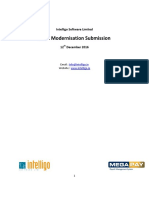 PAYE Modernisation Submission: Intelligo Software Limited