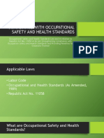 Occupational Health Standards - Revised