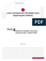 Módulo 4 - Definindo A Estratégia, Construindo A Proposta de Valor e A Matriz S.W.OT PDF