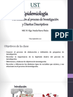 Clase 6.- IntroducciÃ³n al proceso de InvestigaciÃ³n y diseÃ±os descriptivos