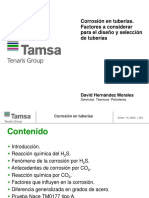 Corrosión H2S CO2