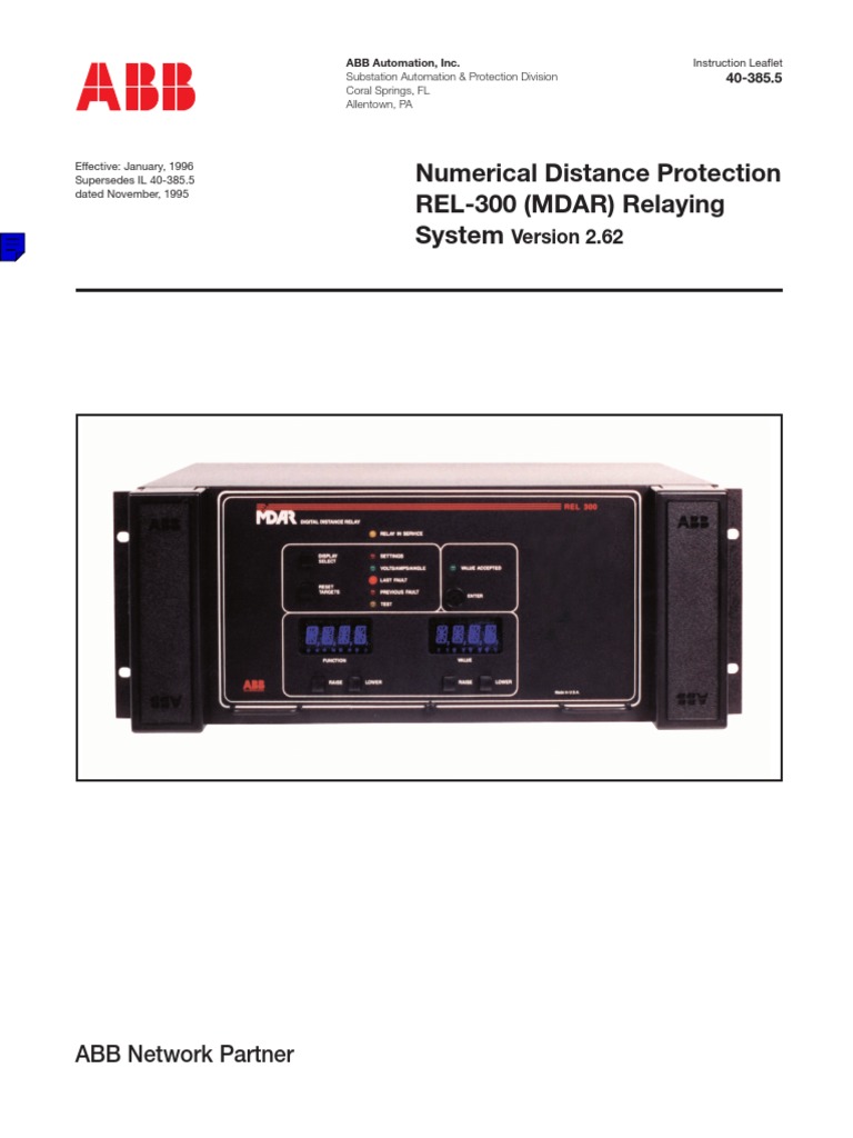 Ring Bus Reclosing 20121217112215906 | PDF | Relay | Electrical Connector