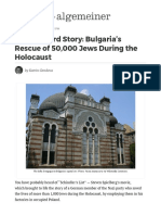 The Unheard Story_ Bulgaria’s Rescue of 50,000 Jews During the Holocaust