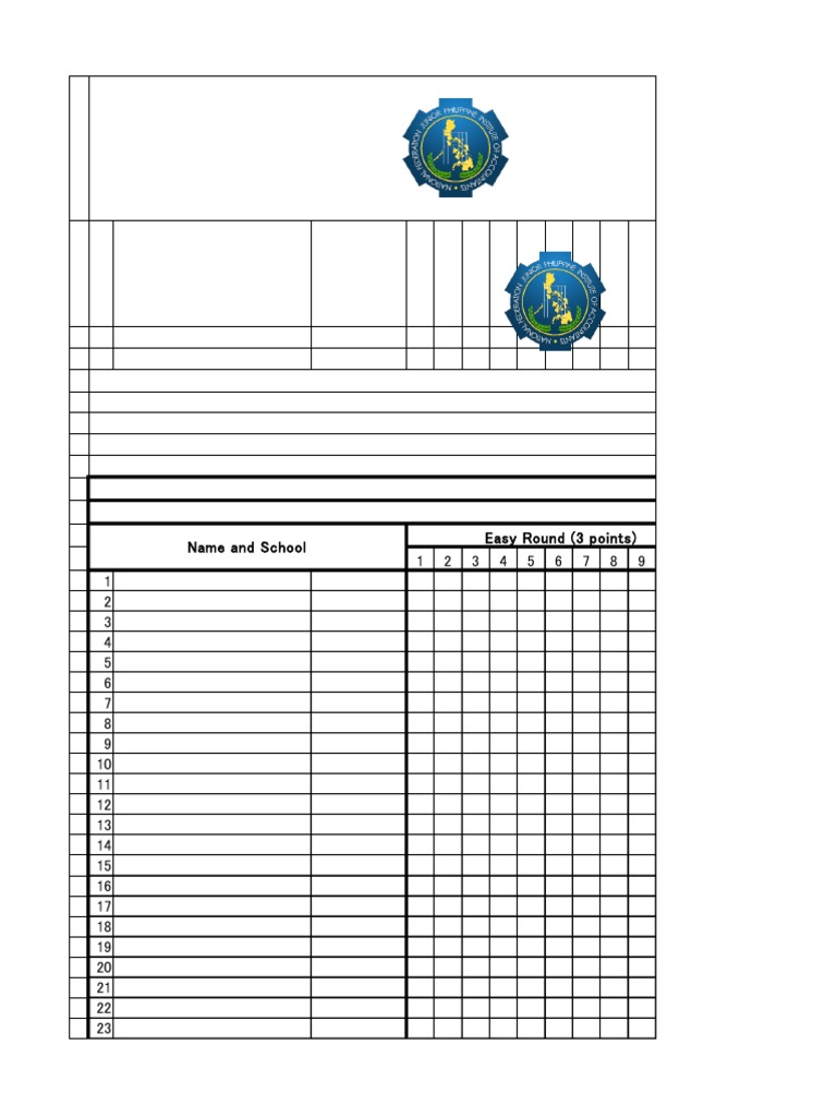 TUBA Spelling Bee PDF