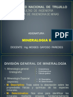 Curso Mineralogía