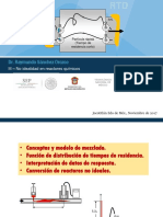 Unidad III - No Idealidad en Reactores Químicos