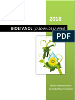 Bioetanol de Piña