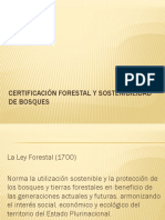 5 Certificación Forestal y Sostenibilidad de Bosques