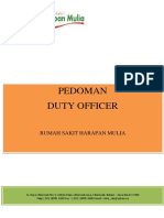 Pedoman Duty Officer