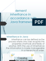 Java Programming - Inheritance