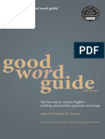 Martin H. Manser, David Pickering, Rosalind Fergusson, Jonathon Green, Jenny Roberts, Elizabeth McLaren Kirkpatrick-Good Word Guide_ The Fast Way to Correct English_ Spelling, Punctuation, Grammar and.pdf