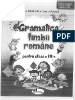 Gramatica Limbii Romane Clasa a3-A