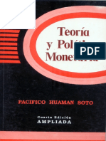 Teoria y Politica Monetaria Pacifico Huaman