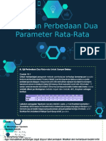 Uji Perbedaan Dua Parameter Rata-Rata